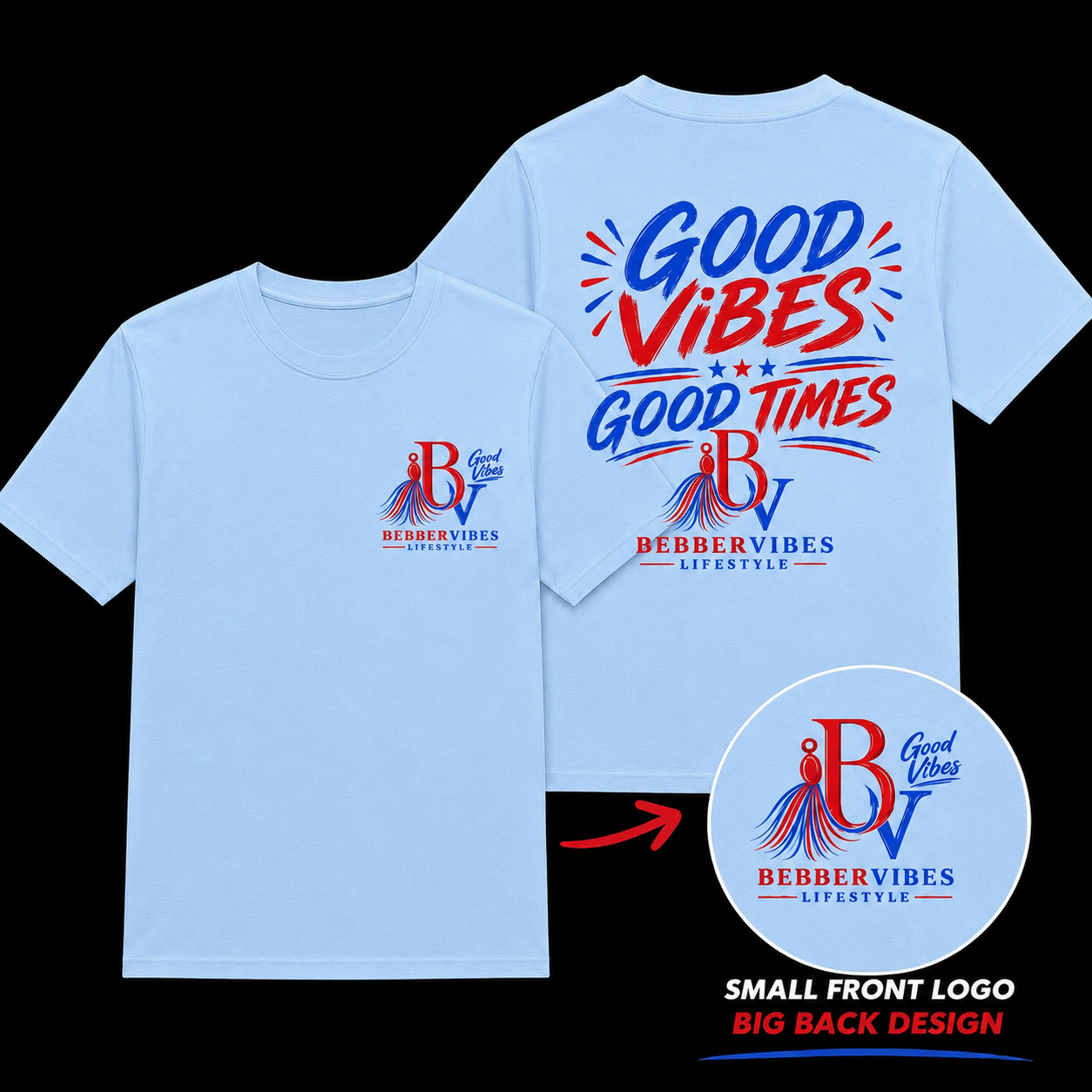 Good Vibes & Good Times Tee