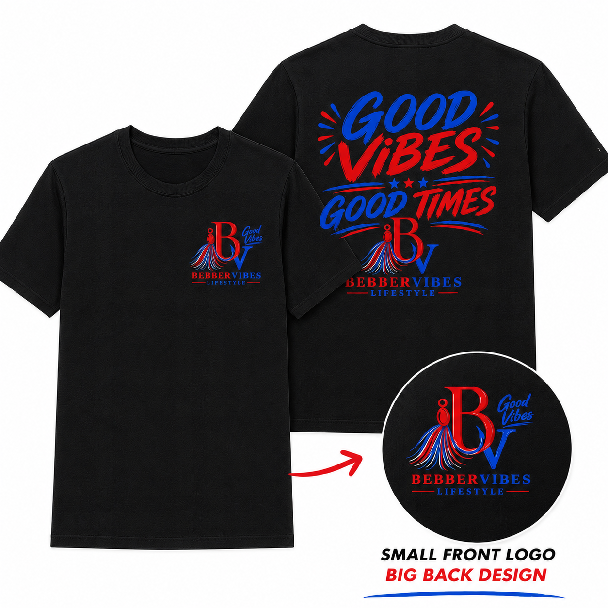 Good Vibes & Good Times Tee